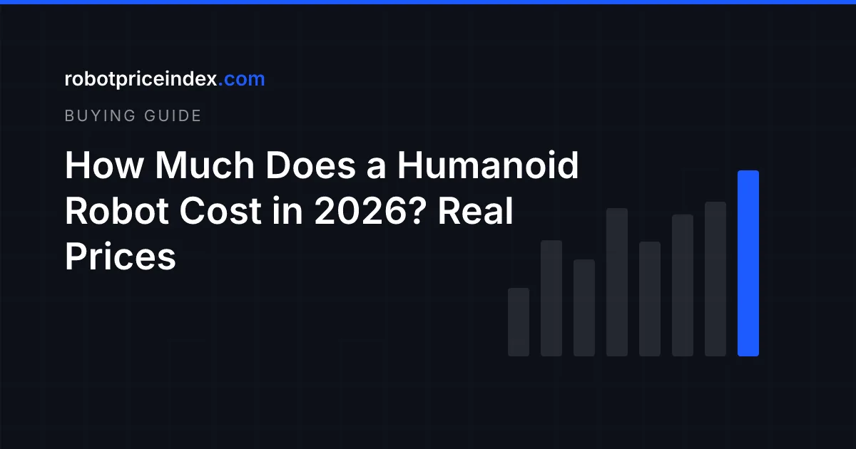 2026年、ヒューマノイドロボットはいくらか:実勢価格