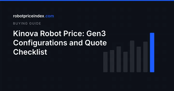 Kinova Robot Price: Gen3 Configurations and Quote Checklist