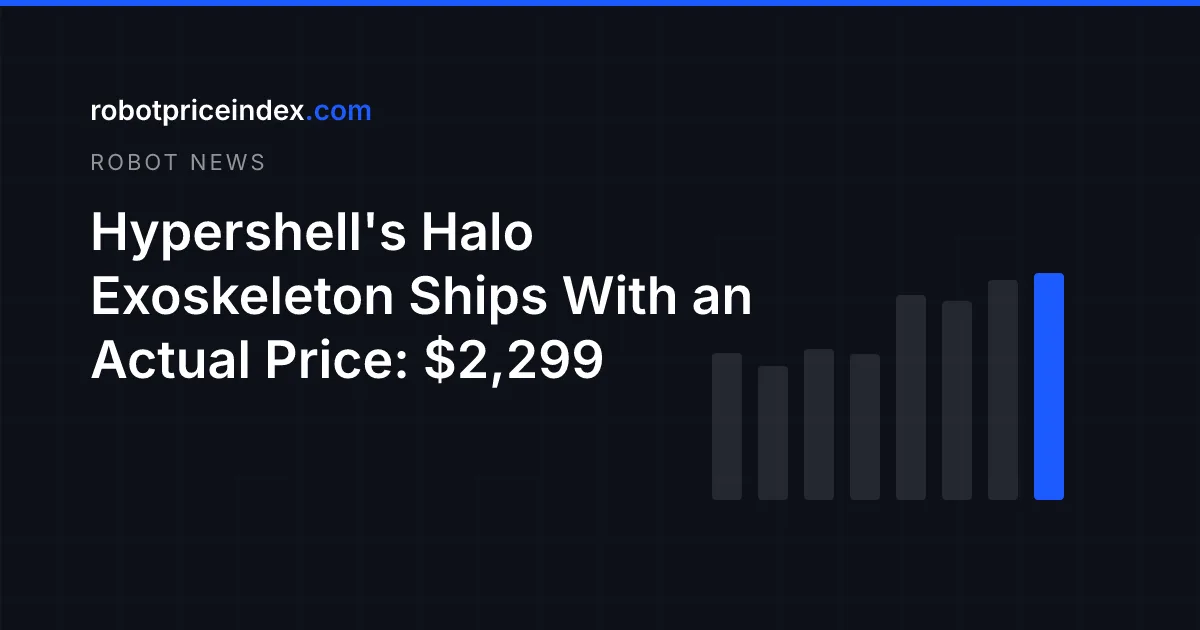 Hypershell's Halo Exoskeleton Ships With an Actual Price: $2,299
