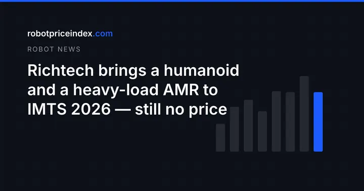 Richtech brings a humanoid and a heavy-load AMR to IMTS 2026 — still no price